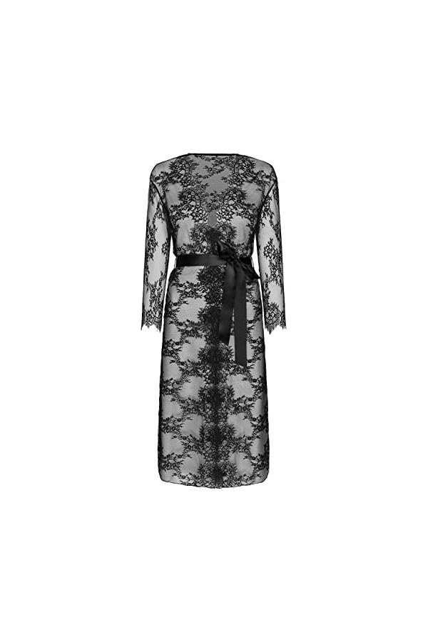 Livco Corsetti, Robe de nuit pour femme, modèle MOSTINA, lingerie de chambre, élastique, taille S/M, rose