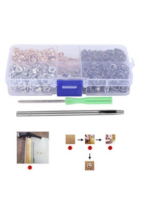 Boutons avec anneau en D, anneau de rivets de tétine de style punk pour rivets pour Petite boîte à bijoux pour accessoire déc