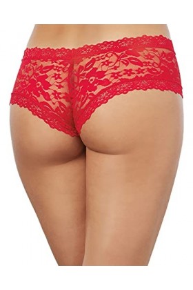 Dreamgirl Shorty Dentelle Rouge Taille M