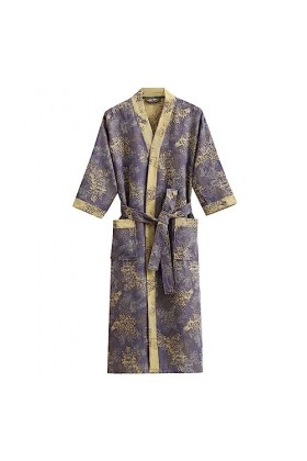 Nouveau Y_2_K style Printemps Été Et Hiver Mode Lâche Couple Nouveau Double Confortable Mince Pyjamas Home Wear Peignoir Mign