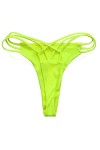 Sunenjoy Bas de Maillot de Bain Femme Sexy String Tanga Bikini Tissent Culotte Femmes Shorts Maillots de Bain Swim Brésilien 