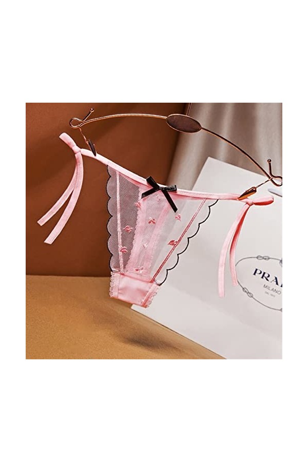 MULANY Femme Slips Patte Sexy Femme en Dentelle Lingerie Plus Femme Sexy Culotte de sous-vêtements érotiques Tentation de Lin