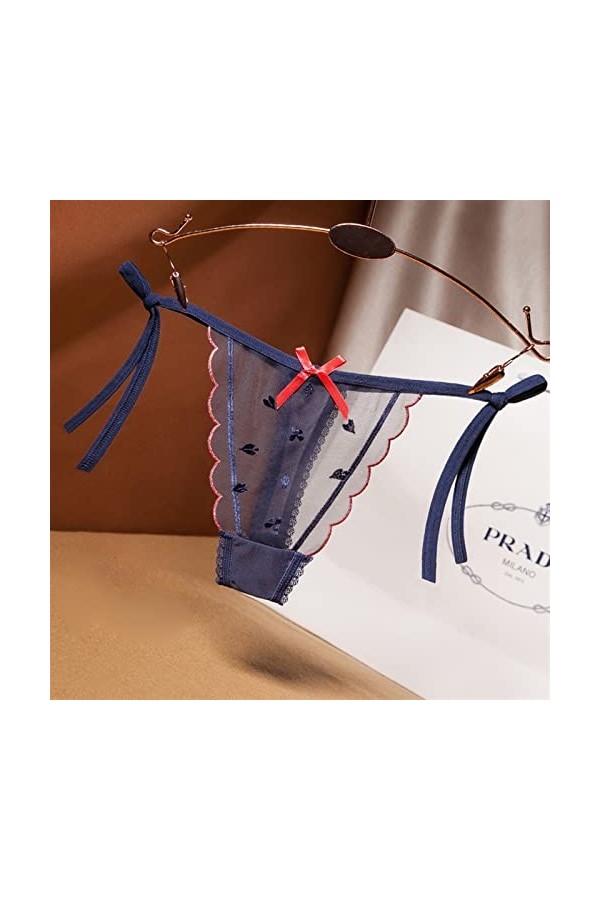 MULANY Femme Slips Patte Sexy Femme en Dentelle Lingerie Plus Femme Sexy Culotte de sous-vêtements érotiques Tentation de Lin