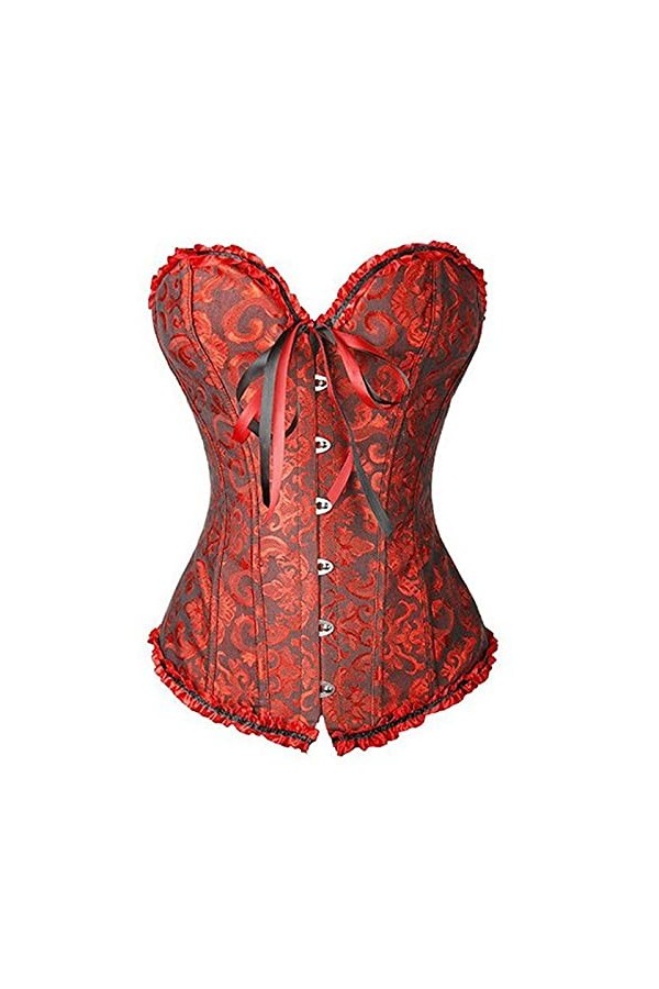 SARGE Femmes Sexy Corsets Lingerie Bustiers Steampunk Corset Top WaistGothic Clothing