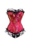 SARGE Femmes Sexy Corsets Lingerie Bustiers Steampunk Corset Top WaistGothic Clothing