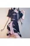 Temptshow Asiatique Chinese Geisha Cosplay Femmes Style Chinois Cheongsam Lingerie Japonaise Anime Costume Rouge4 Taille Un