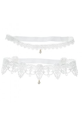 HYCYYFC Ceinture Femme 1 Paire de Jarretelles en Dentelle de mariée Mariage Sexy Jambe Harnais Porte-Jarretelles