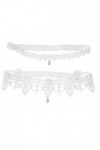 HYCYYFC Ceinture Femme 1 Paire de Jarretelles en Dentelle de mariée Mariage Sexy Jambe Harnais Porte-Jarretelles