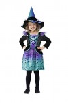 Smiffys - 56411 - Halloween - Sorcière cosmique - Déguisement - Taille - S - 4 à 6 ans