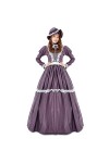 QWUVEDS Costume dHalloween pour femme, robe dHalloween 3, costume sexy pour Halloween, fête de la bière, robe longue, tenue