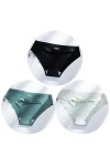 NOGRAX Culotte Femme Couleurs des Couleurs des Hommes Potte De Femmes Respirant sans Couture sous-Verdar-Set 1-M-3 Pièces
