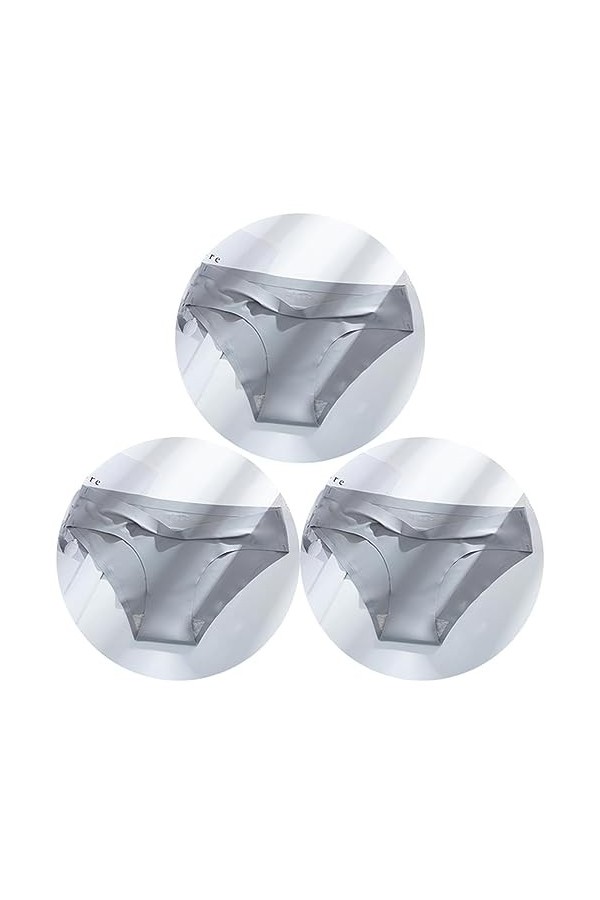 NOGRAX Culotte Femme Couleurs des Couleurs des Hommes Potte De Femmes Respirant sans Couture sous-Verdar-Set 1-M-3 Pièces