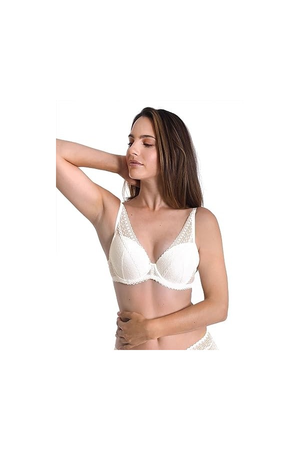 SASSA - Soutien-Gorge à Coque Tempting Passion 28359 - Femme - Noir - 105B