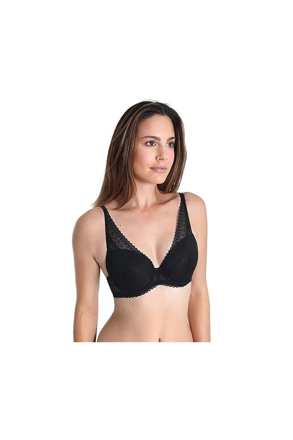 SASSA - Soutien-Gorge à Coque Tempting Passion 28359 - Femme - Noir - 105B