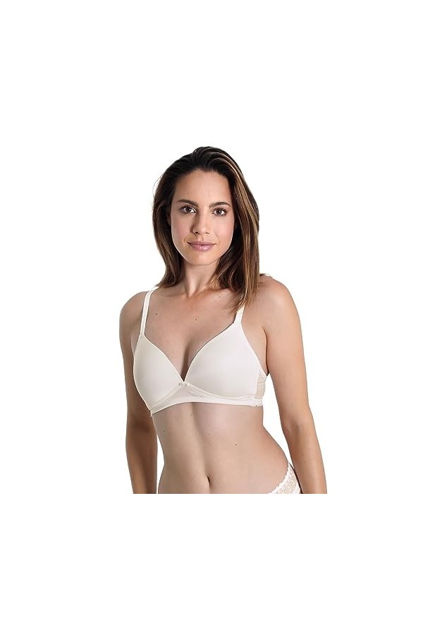 SASSA - Soutien-Gorge à Coque sans Armature Tempting Passion 18359 - Femme - Noir - 95A