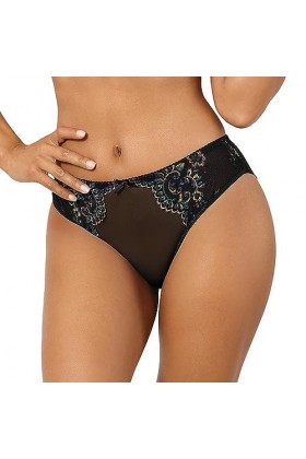 Axami Culotte Slip Sexy V-10383, Noir,XS