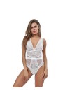 ZTIANEF Lingerie Et Vêtements Sexy Chemises De Nuit Femme Combinaison Sexy en Dentelle Lingerie Sexy Lingerie Sexy Pyjama Col