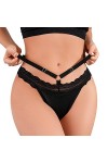 Ghemdilmn Boxers Homme Sous-vêtements Femme Dentelle G Strings Sous-vêtements Sexy Lingerie Sexy Tangas pour Femmes Gay Sous-