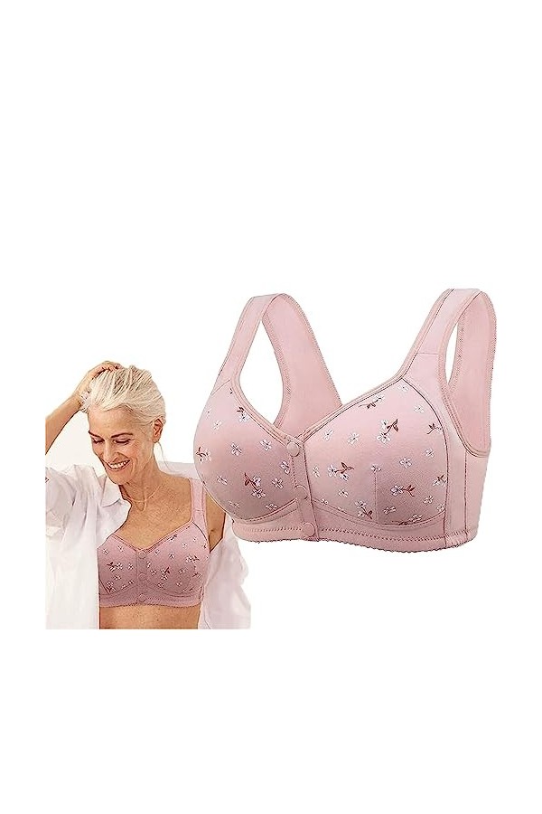 LSNTUU Daisy Bra for Seniors,Daisy Bra for Women,Daisy Bras for Older Women,Lisa Charm Daisy Bra for Seniors B+PI,6XL 