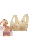 LSNTUU Daisy Bra for Seniors,Daisy Bra for Women,Daisy Bras for Older Women,Lisa Charm Daisy Bra for Seniors B+PI,6XL 