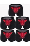 Thérapie Magnétique Pantalon Des Hommes Energetic 5-Packs Sous-vêtements Physiologiques Élargissement Sous-vêtement Tourmalin