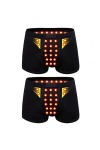 AAREHA Shaping Body Magnetic Therapy Shorts Health Care Boxer Briefs Enlargement Underwear with U Convex Pouch Color : Style
