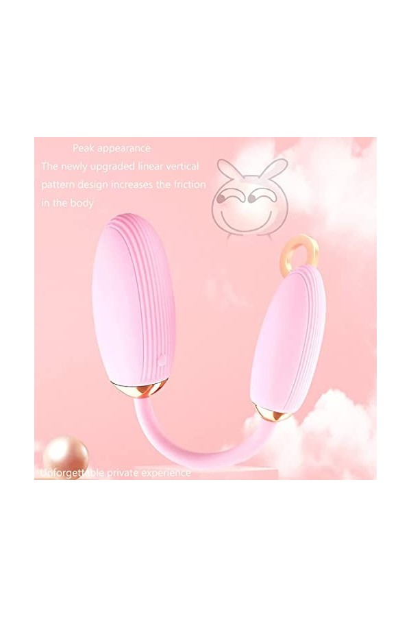 ?è?f Vîbrant Femme Vîbrô-másseúr òéuf Sáns Fil Gøđé femme portable St?m?l?t?ur Télécommande Sans Fil - Vibrant - Vîbrómásseu