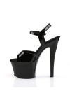 Pleaser SKY-309, Chaussures à talons avec plateau femmes, Noir, 38 EU