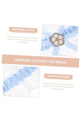 3 Ensembles Porte-Jarretelles Jarretière en Dentelle Bijoux Vintage Costumes pour Dames Jarretière De Mariée en Dentelle Jarr