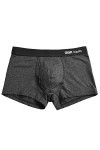 WTZWY Lot De 3 Boxers en Pur Coton for Homme Color : Dark Gray, Size : XL 