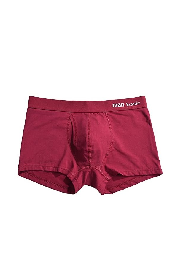 WTZWY Lot De 3 Boxers en Pur Coton for Homme Color : Dark Gray, Size : XL 