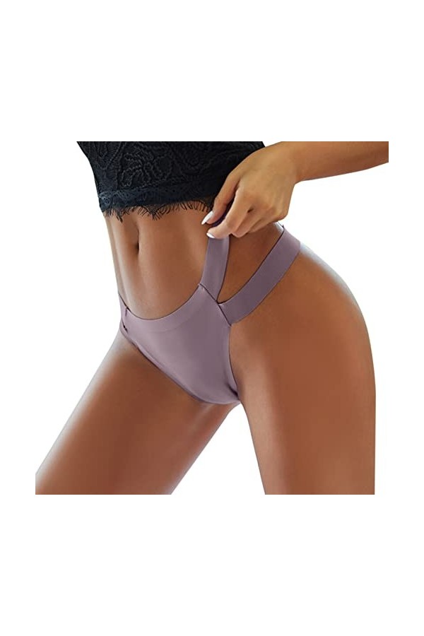 Dasongff Culottes Dentelle pour Femme Taille Haute Culotte Sexy Chic Slip Sexy Coquin Transparente Tanga sans Couture String 