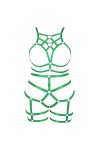 JMMHSS Punk Body Harness lingerie femmes plus grande taille creuse cage soutien - gorge jambières ensemble femmes carnaval Da