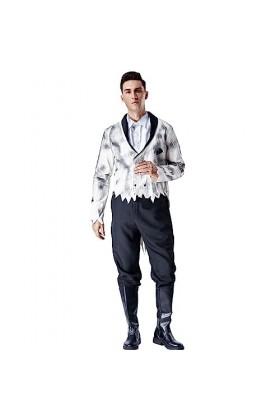 liaddkv Costume dHalloween pour homme - Costume dHalloween pour adulte - Costume dHalloween - Pour homme - Joue du mal, de