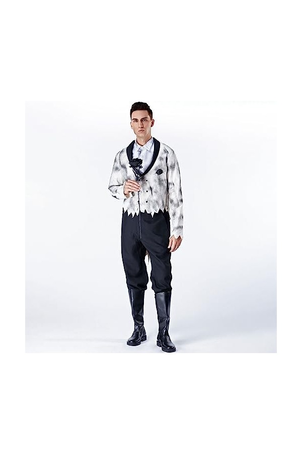 liaddkv Costume dHalloween pour homme - Costume dHalloween pour adulte - Costume dHalloween - Pour homme - Joue du mal, de