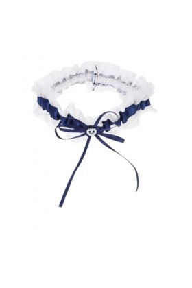 CAREEN Jarretelles de mariée, Accessoires de Cuisse, Bretelles en Dentelle de Mariage, Porte-Jarretelles élastique