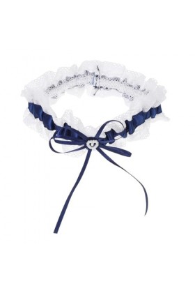 CAREEN Jarretelles de mariée, Accessoires de Cuisse, Bretelles en Dentelle de Mariage, Porte-Jarretelles élastique