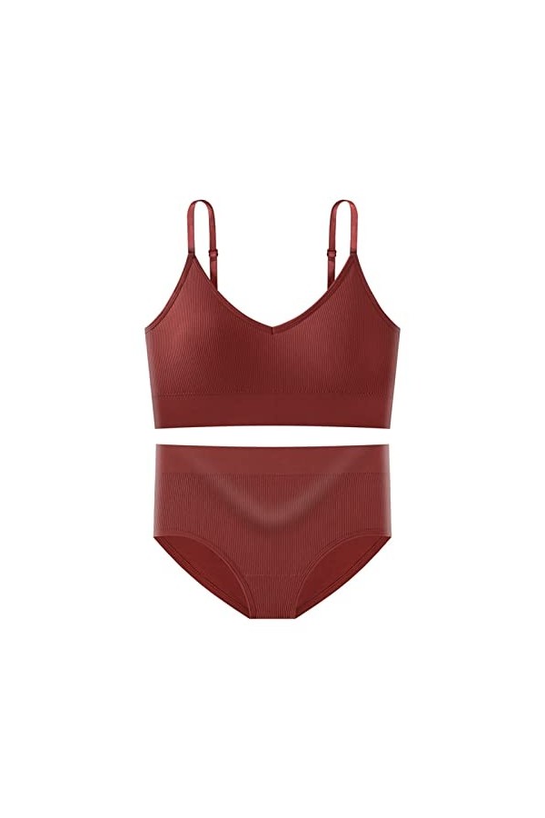 Kashyke Lingerie Lapin Sexy 4 pièces sous-vêtements étanches Taille Haute pour Femmes Culotte Grande Taille Culotte menstruel