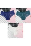 Culottes et Slips Slip Femme Comfort Knickers 3 pièces/paquet Sexy femmes dentelle culottes sous-vêtements dentelle slips Tra