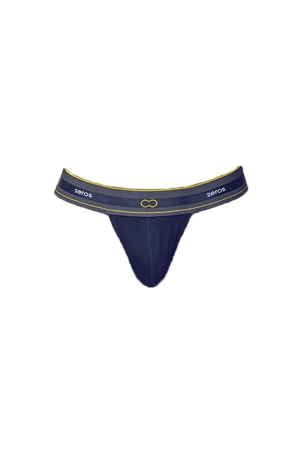 2Eros - sous-vêtement Hommes - Strings Homme - Adonis Thong Black - Noir - 1 x Taille L