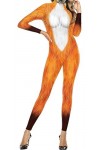 Body Combinaison Femme Costume dhalloween Animaux Cosplay Grenouillère Robot dhalloween Mascarade - XL
