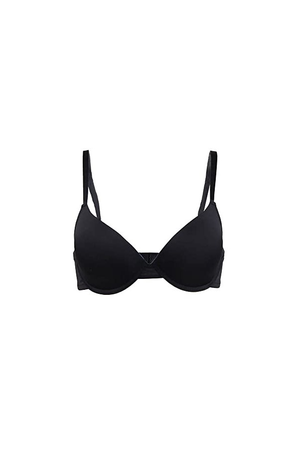 JEShifangjiusu Soutien-Gorge à Double RangéE De Boucles Et à Bonnets Souples pour Femmes Soutien-Gorge à Armature Fine avec B