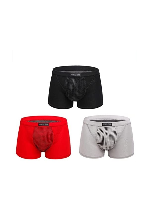 XSION Sous-vêtements Énergétiques Pour Hommes Thérapie Magnétique Slips De Soins De Santé Pantalons Intérieurs Confortables A