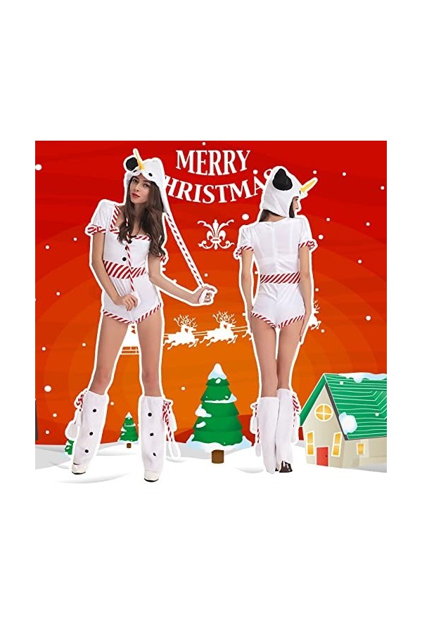 Générique Robe de Noël Femme Sexy Lingerie Coquine Combinaison Femme Sexy Lingerie Femme Classe Costumes Sexy Femme Tenu Sexy