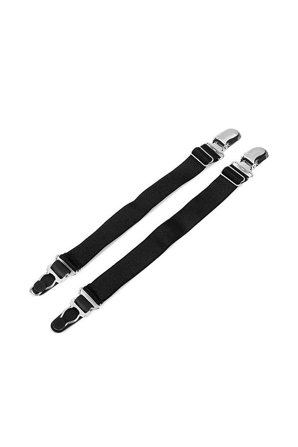 VALICLUD 5 Paires Ceintures à Boucle pour Hommes Femmes Jarretelles pour La Cuisse Porte-Jarretelles Taille Haute Noir Porte-