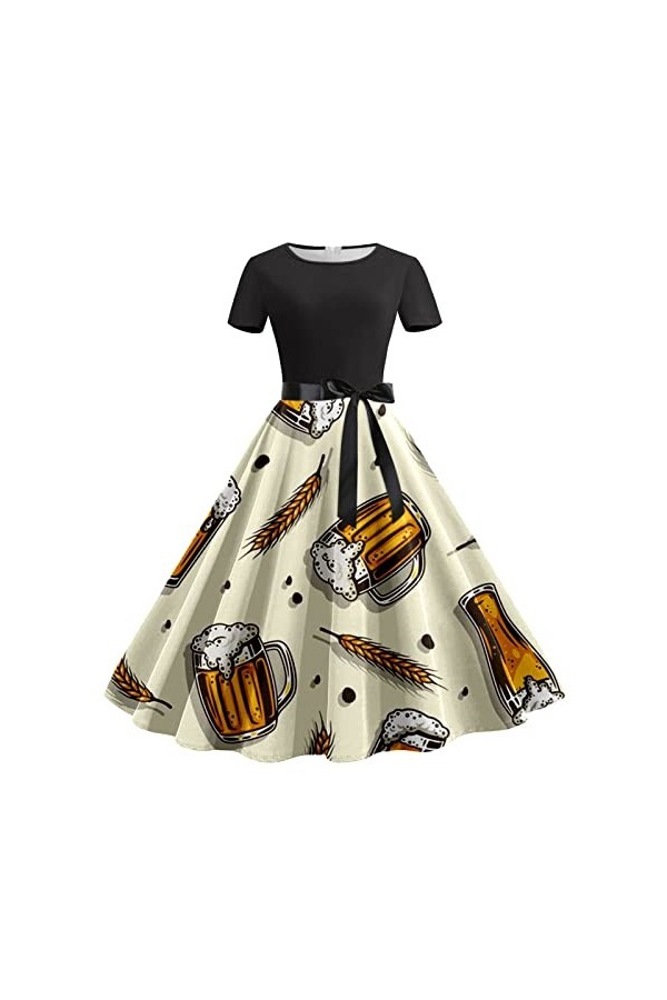 Costume de soubrette dété décontracté à manches courtes avec capuche amovible et col rond et ceinture extensible