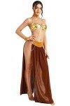 Tooperze Beautyplay Costume Sexy Princesse Leia Slave Mlle Manners Uniforme