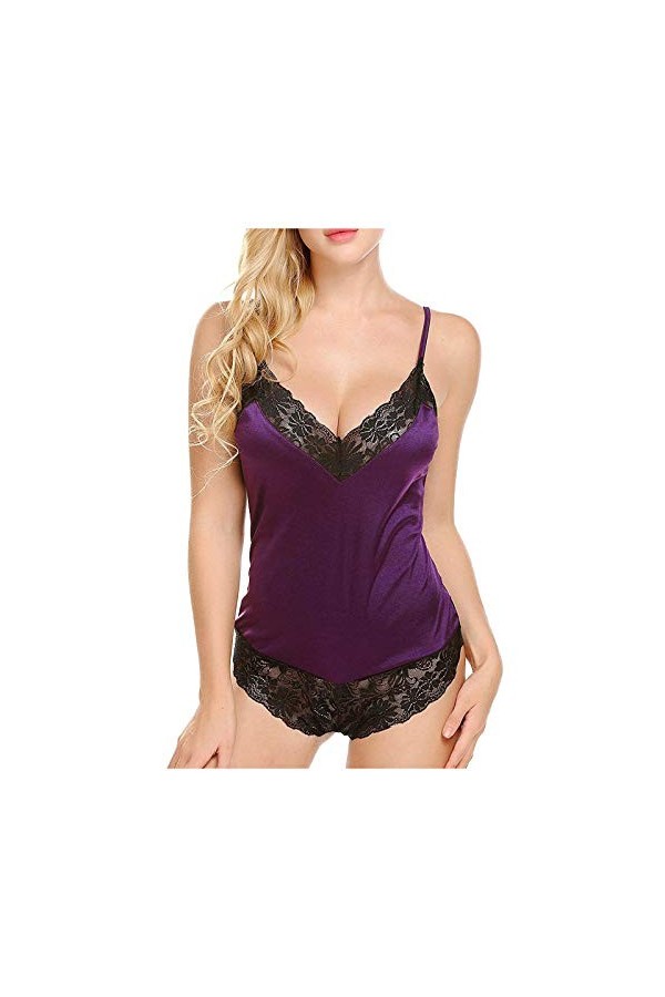 TianWlio sous Vetements Feminins Sexy Dessous Sexy Sexy DéGuisement Lingerie Sexy Ensemble Sexy Combinaison Maille Dames Slip