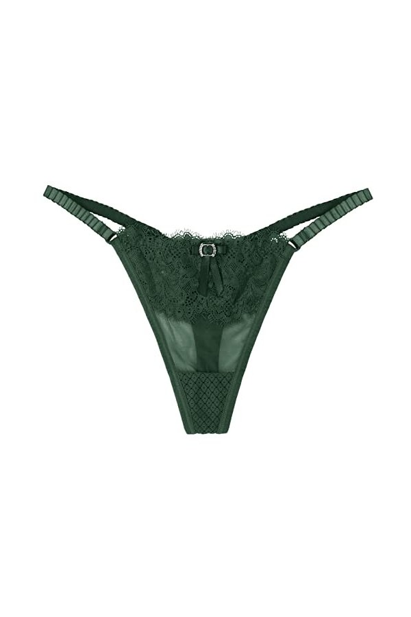 Culottes et Slips Slip Femme Comfort Knickers 3 pièces femmes Sexy dentelle Sous-VêTements En Culotte femme G String sous-vêt