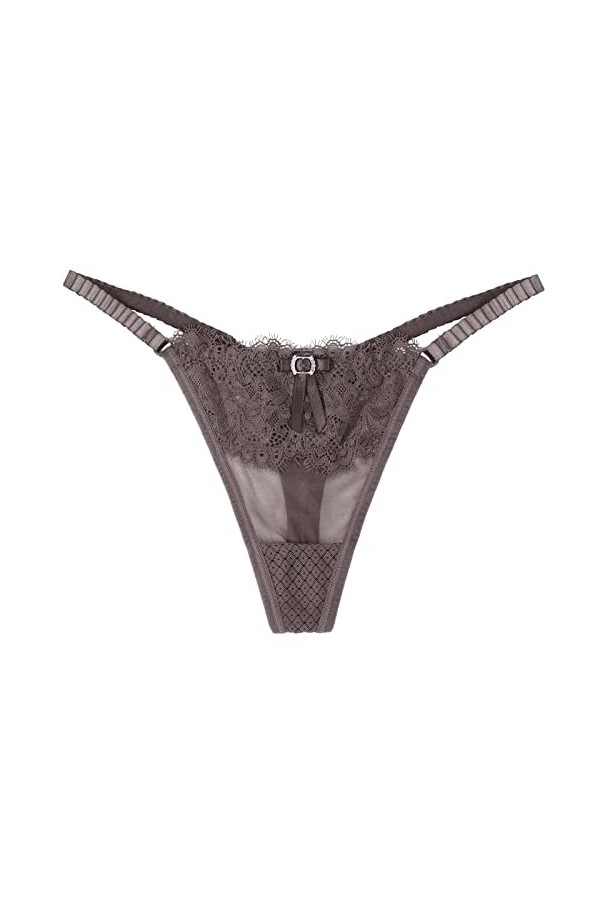 Culottes et Slips Slip Femme Comfort Knickers 3 pièces femmes Sexy dentelle Sous-VêTements En Culotte femme G String sous-vêt